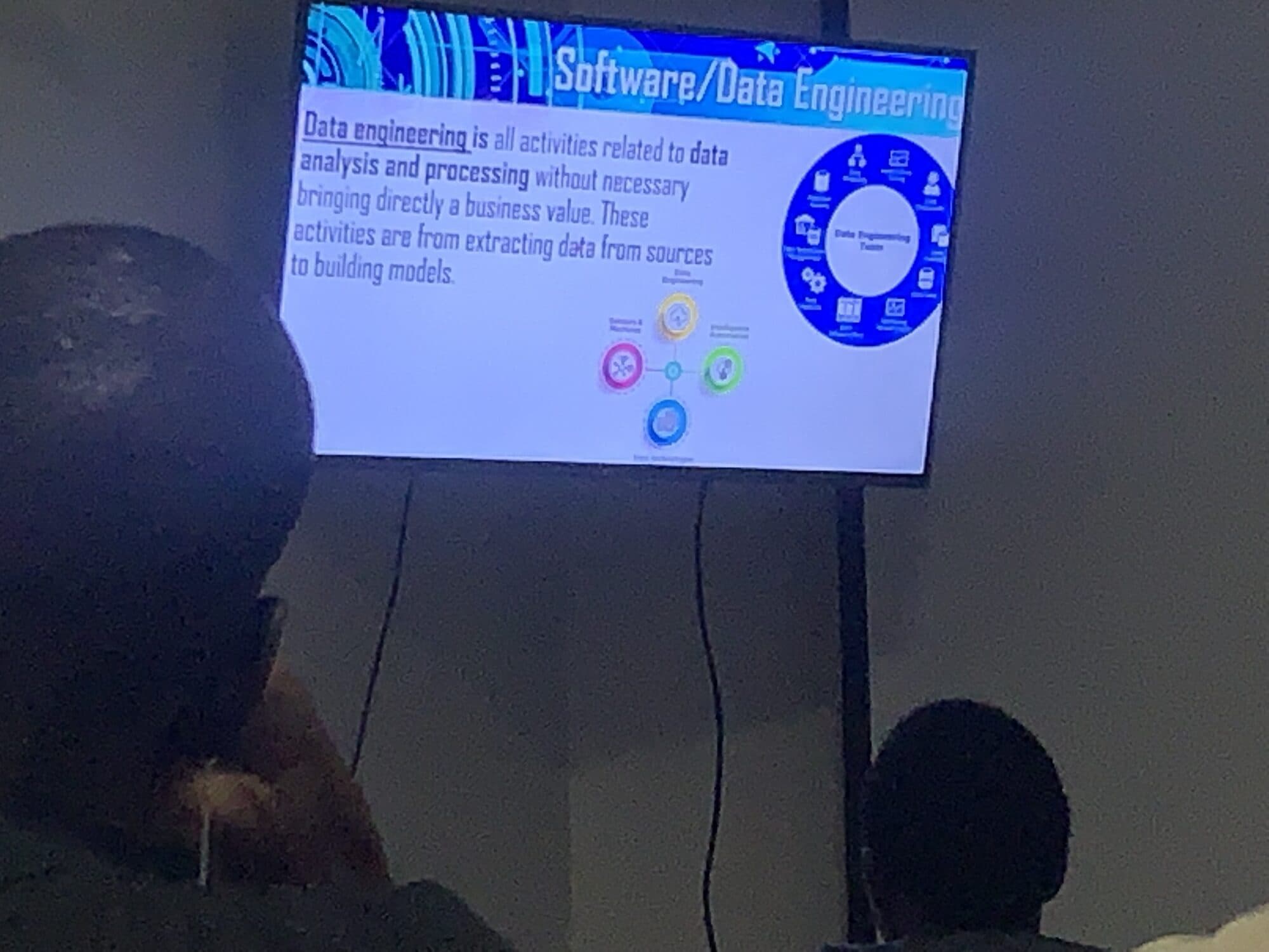 Présentation sur l'ingénierie logicielle et les données