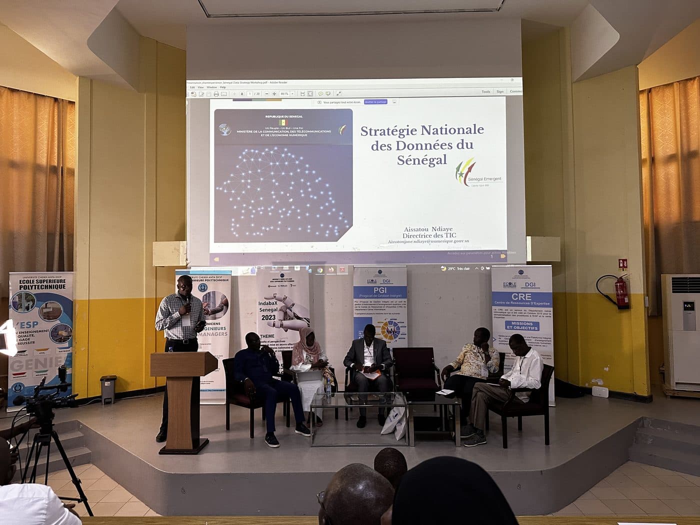Présentation de la stratégie nationale des données du Sénégal